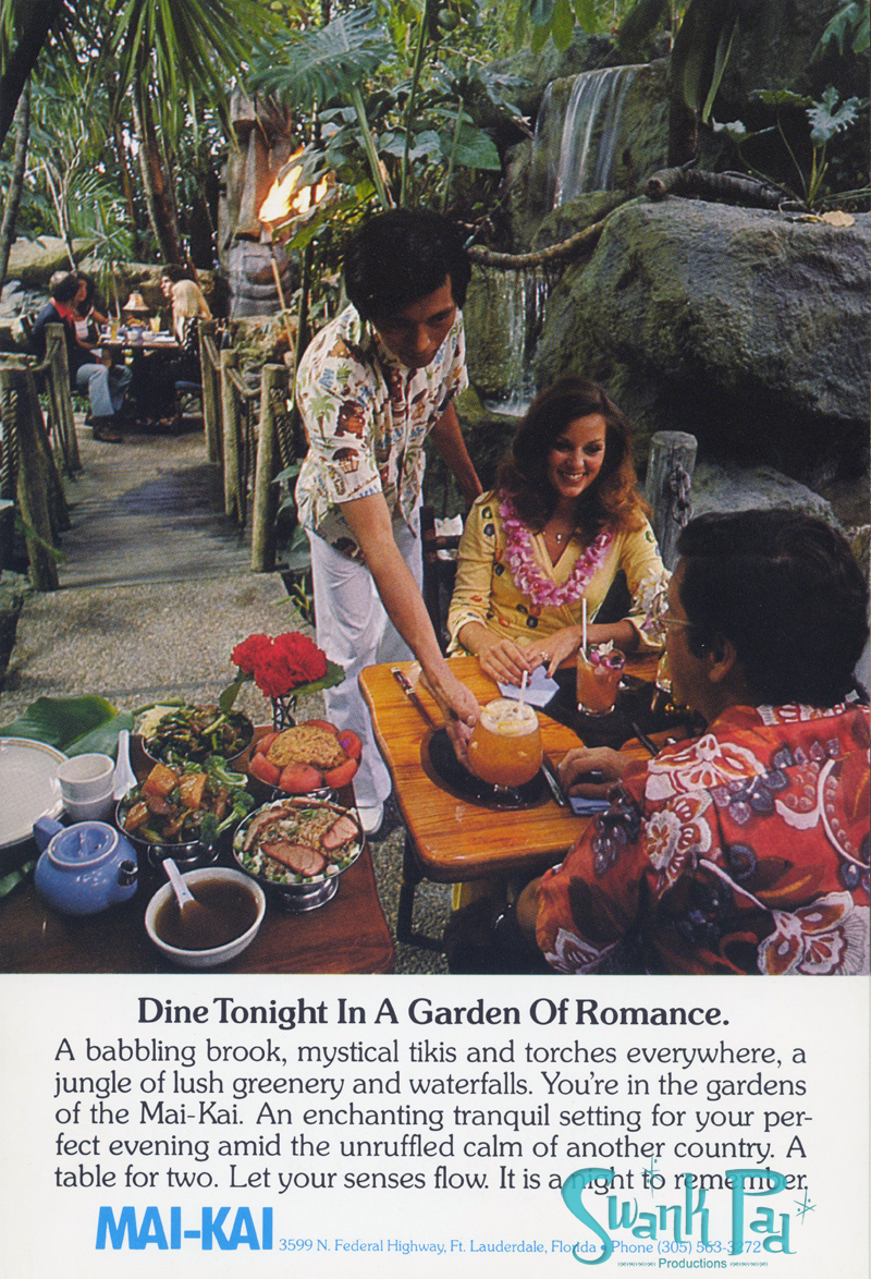 Dine tonight in a garden of romance.
