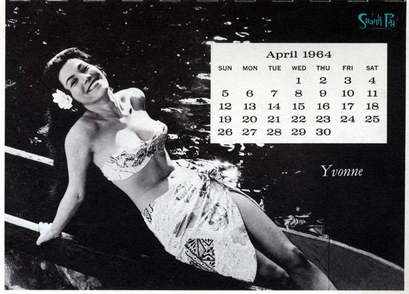 Yvonne - Miss April 1964