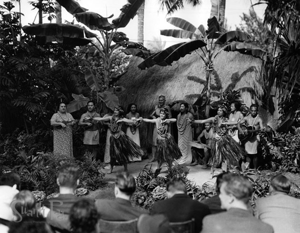 Randy's grandfather, George Mossman opened the first school teaching the Hawaiian language and Lalani Village, the first to have a hula shows for tourists on the beach at Waikiki.