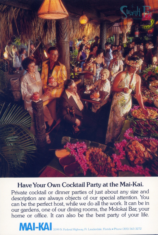 Have your own cocktail party at the Mai-Kai.