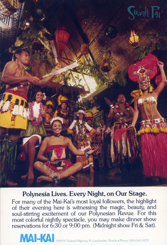 Polynesia lives, every night, on our stage.